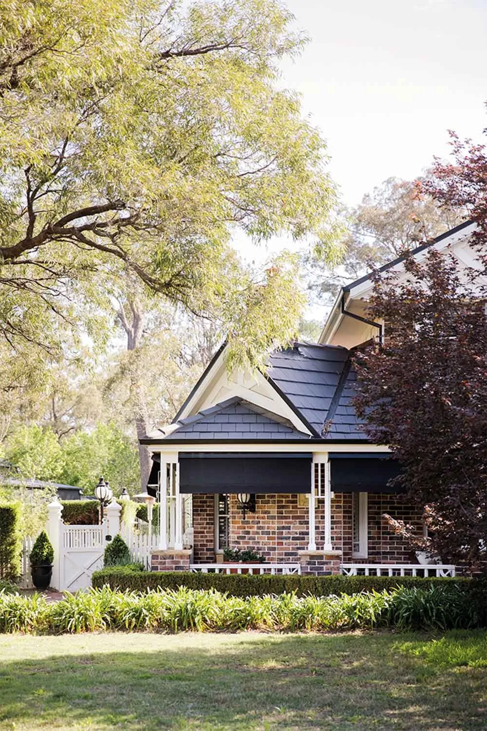 Hamptons style brick home