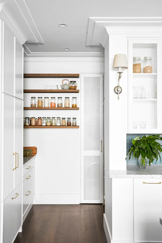 pantry open shelves