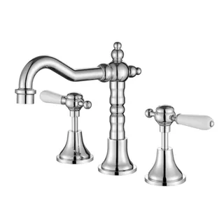 Bordeaux Basin Set in Chrome