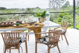 These extendable outdoor dining tables are made for any party size