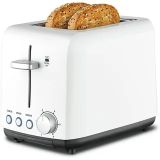 Kambrook Wide Slot Toaster, 2-Slice IN White KTA120WHT