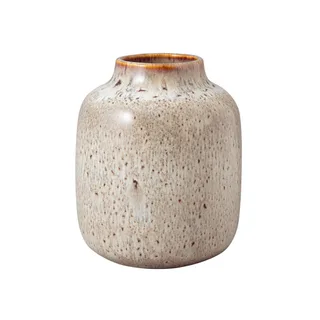 Beige Lave Earthenware Vase