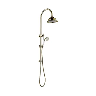 4 Piece Atkins Brass Shower Set