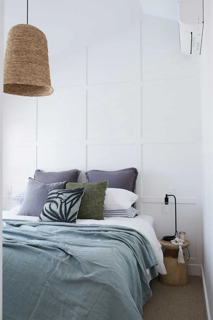 Cosy bed at SOUL of Gerringong beach house.