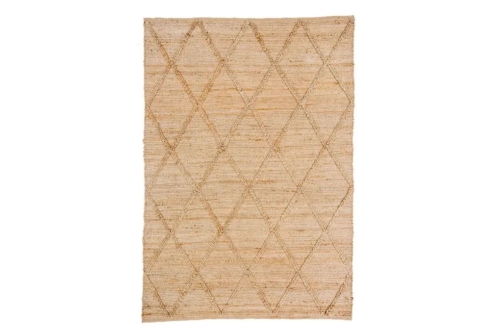 lattice-jute-rug
