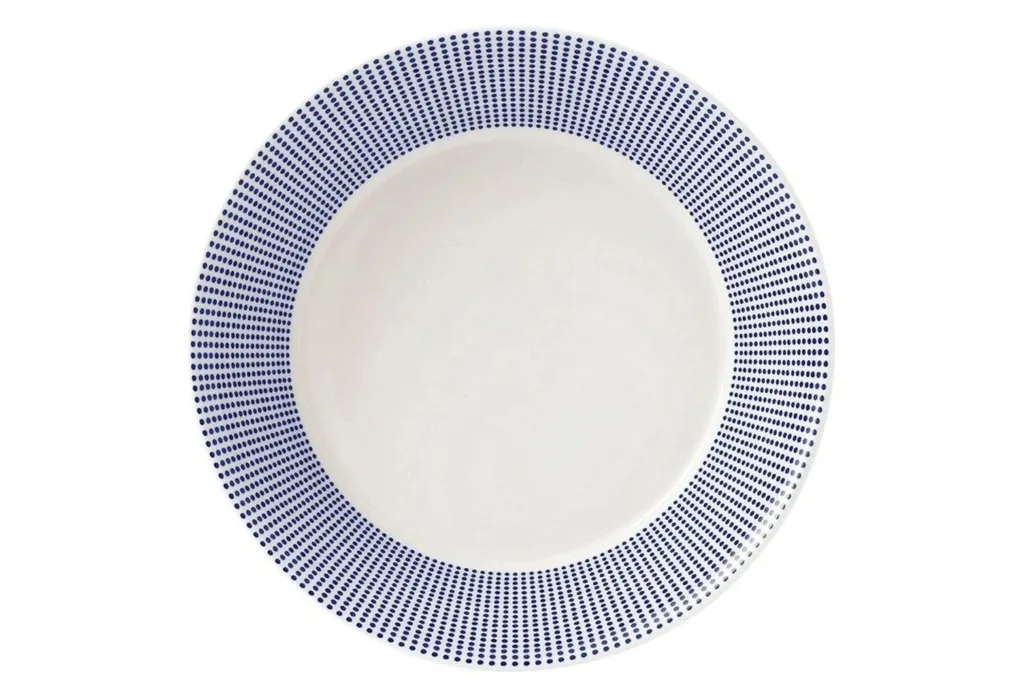 blue-dots-plate