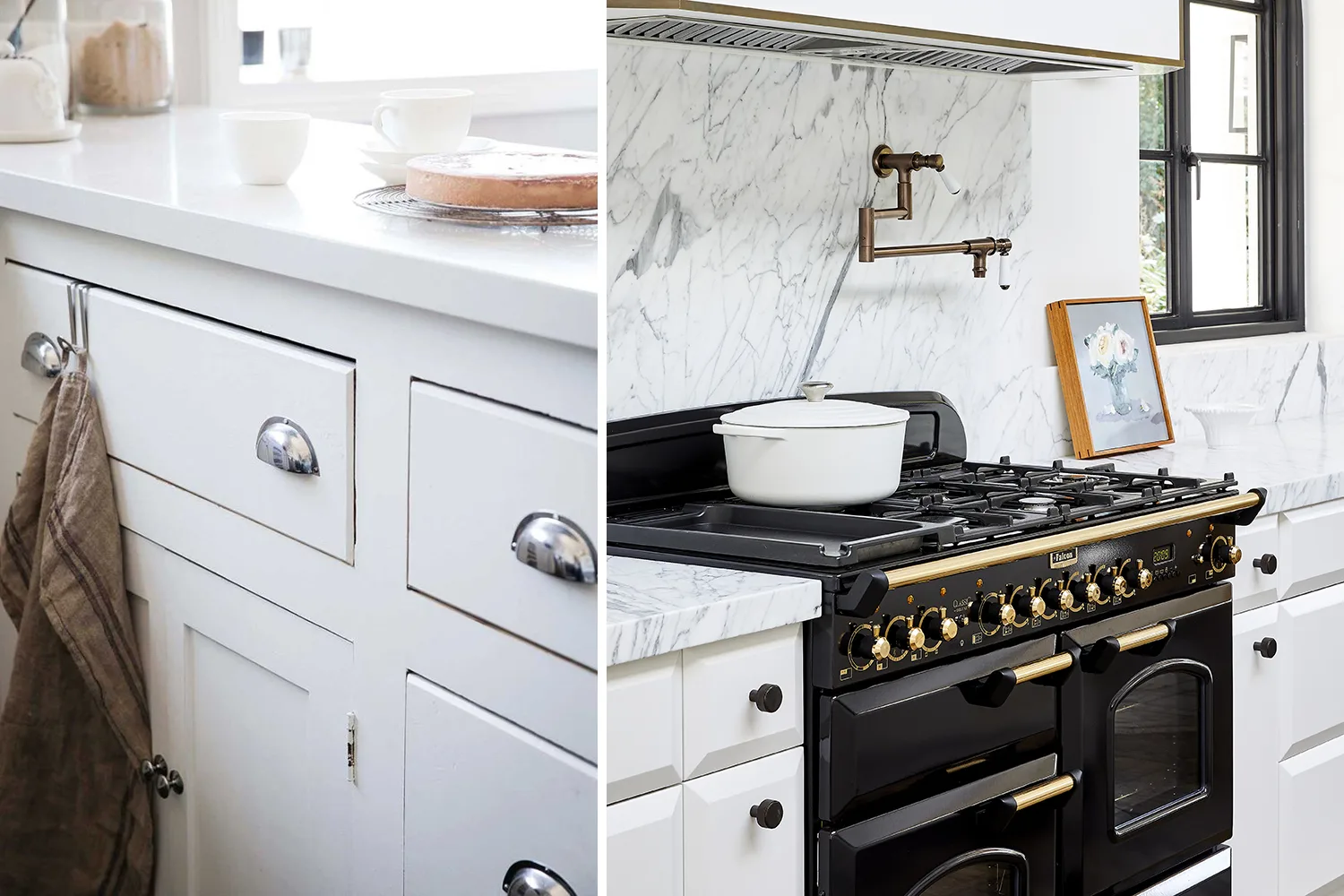 Create an ageless aesthetic with traditional joinery and appliances.