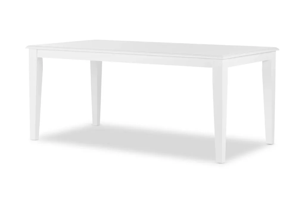 white-dining-table