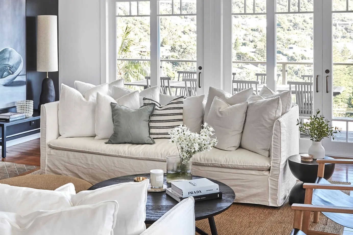7 creative ways to find more space in your living room - Full Space Living Room Decorating