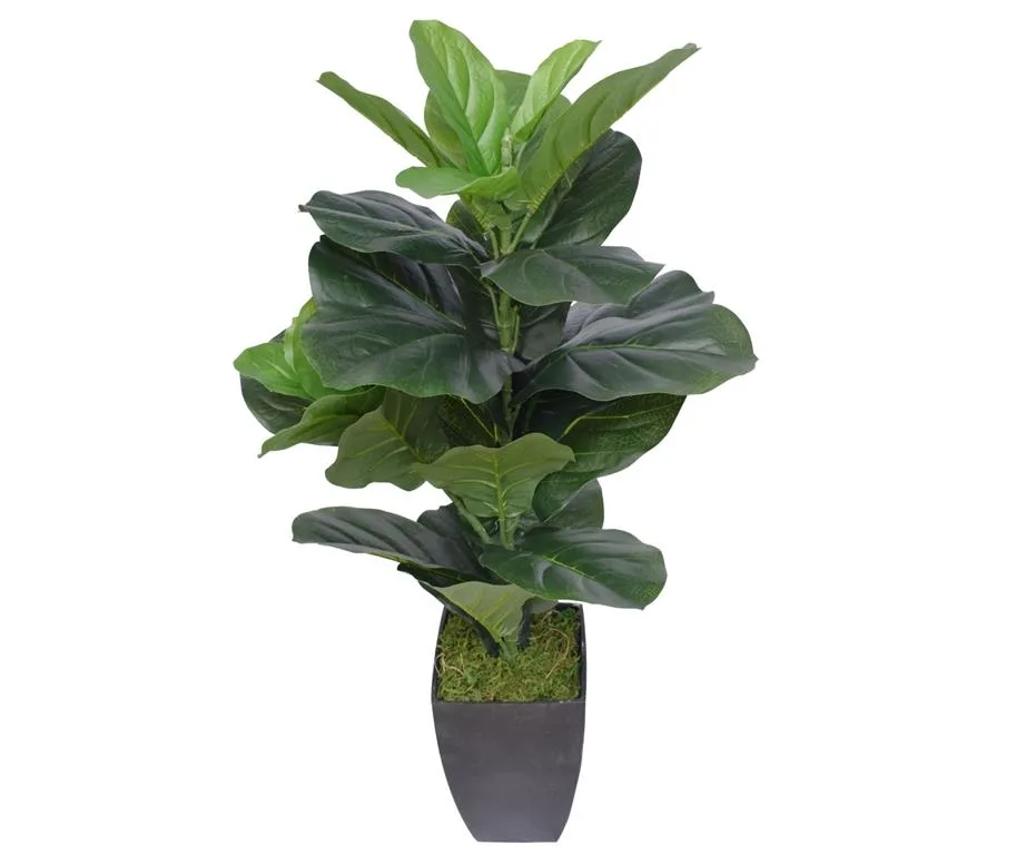 Zanui giant faux fiddle leaf fig tree in pot