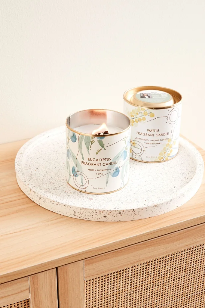 Kmart Waluwin homewares collection candles