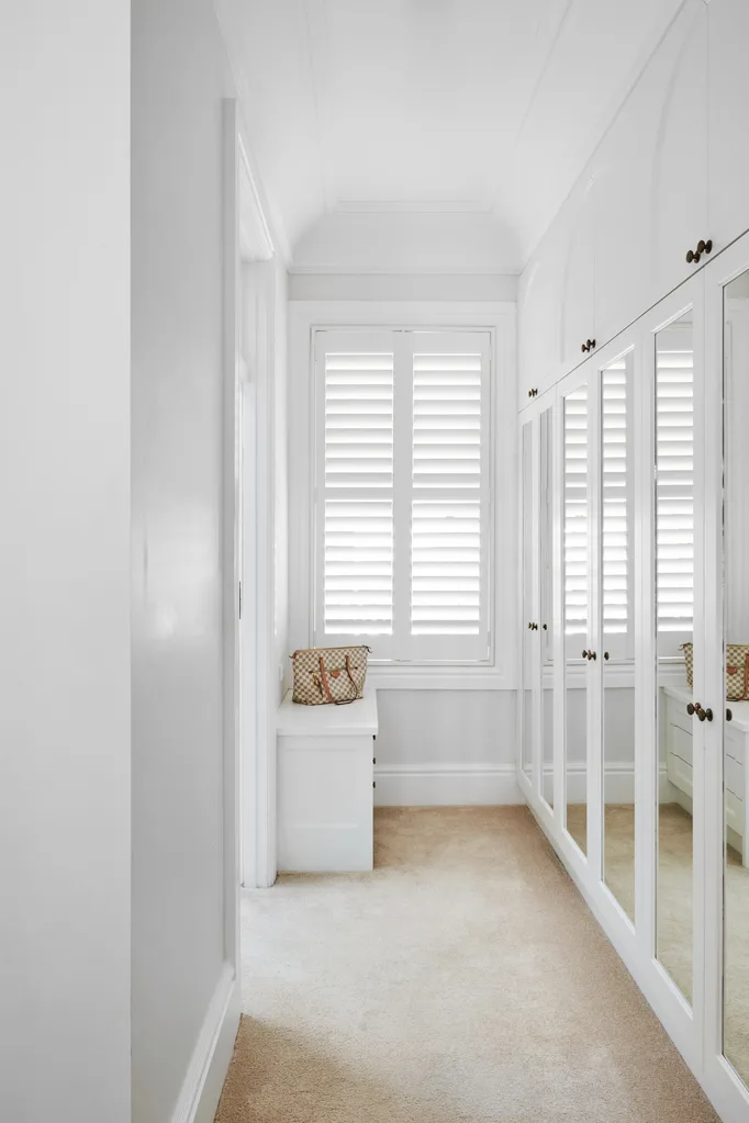 cottage walk in wardrobe