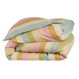 Yate linen quilt cover (King Single/Double), SagexClare