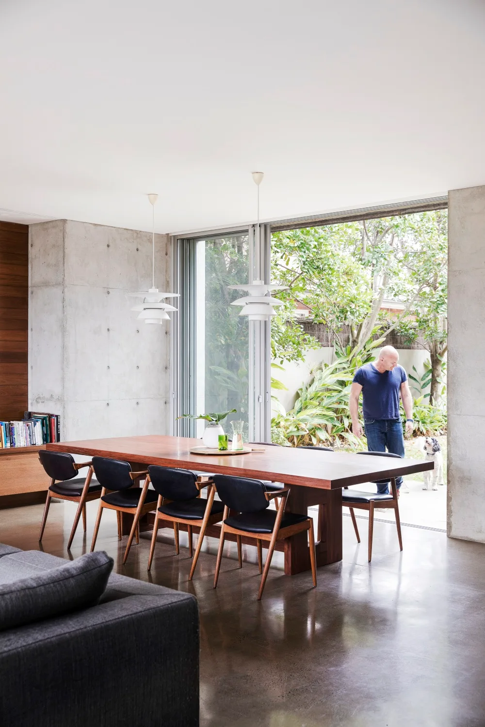 Matt Moran at home dining room