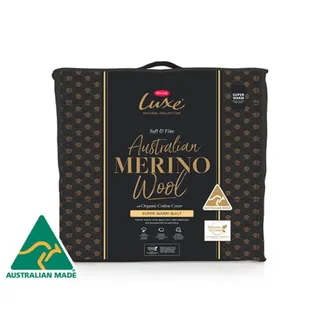 Luxe Merino Wool quilt super warm (King), Tontine