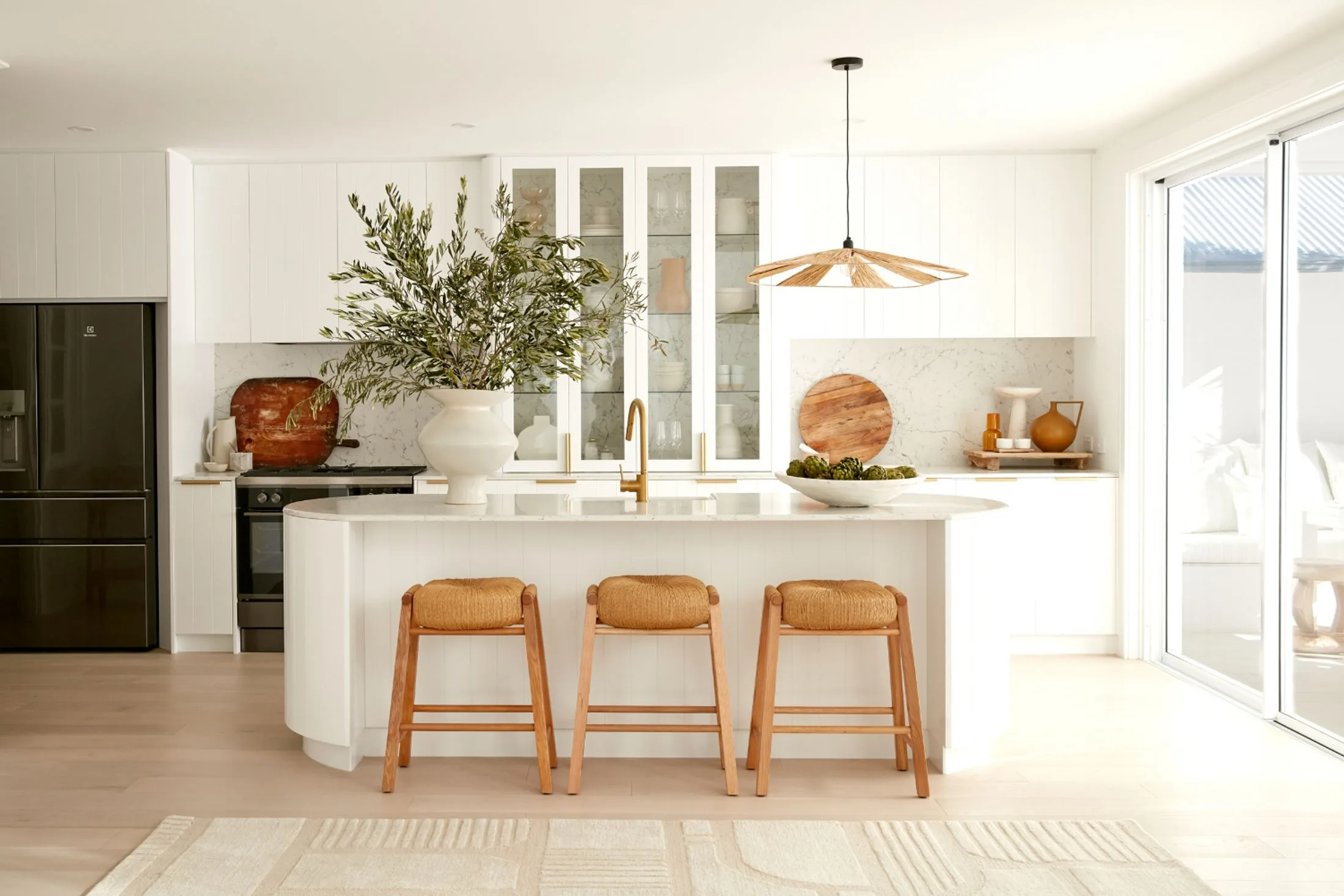 Bench island kitchen hotsell
