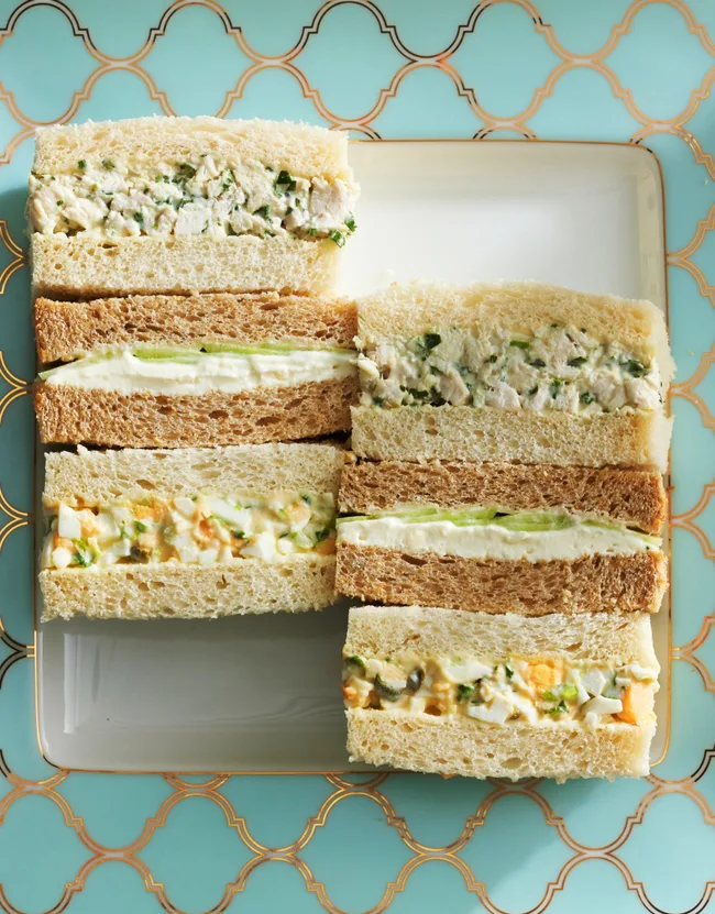 High tea sandwiches recipes