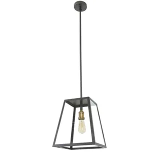 Southampton outdoor pendant light in antique black, Beacon