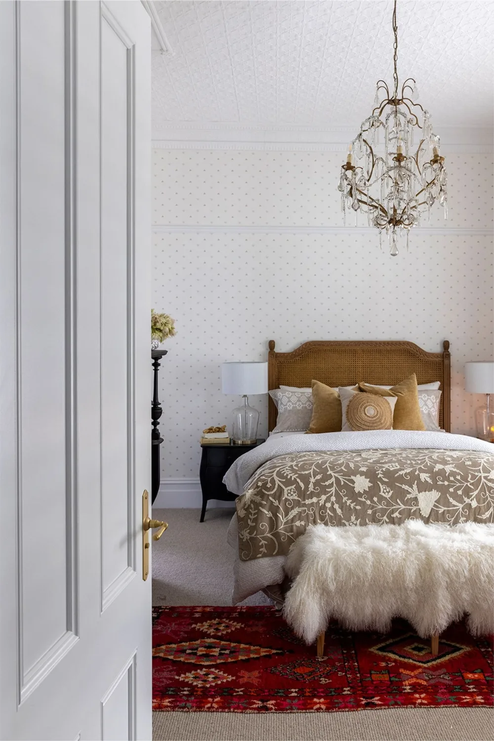 Shaynna Blaze's master bedroom in her country home