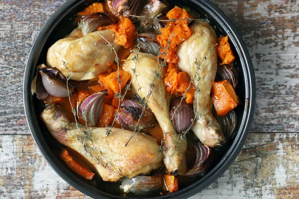 Slow cooker chicken and thyme recipe