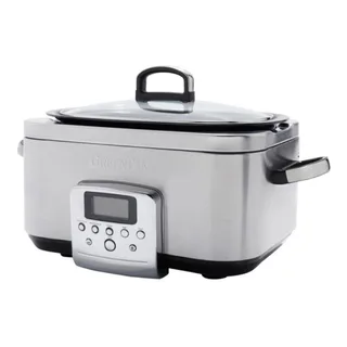 GreenPan 6L Slow Cooker Stainless Steel CC005722-003