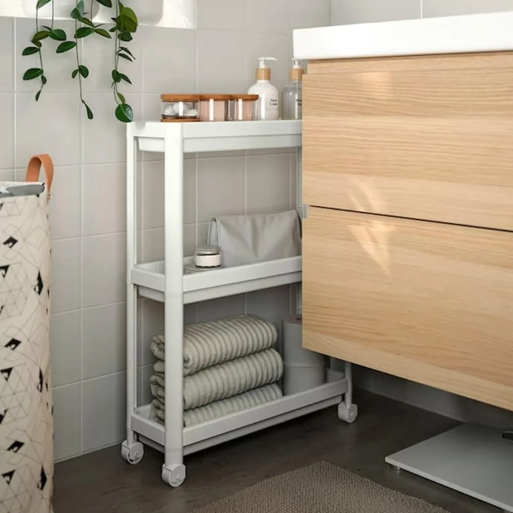 Slim storage trolley IKEA