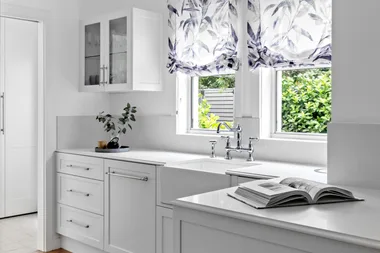 How to create a modern white kitchen