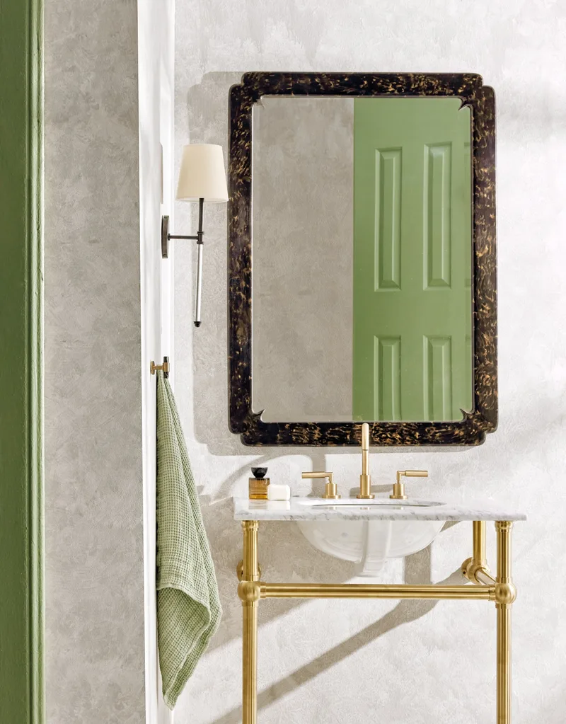 sage green trend bathroom