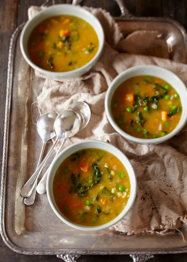 Yellow split pea soup