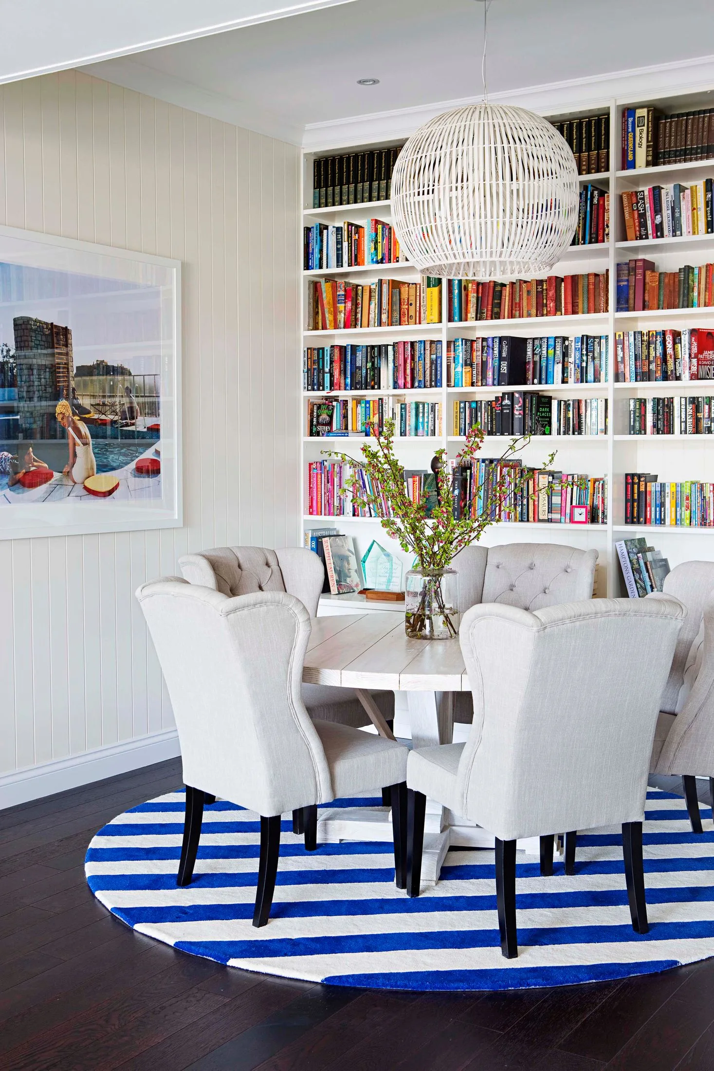 Olympian Hayley Lewis home dining room