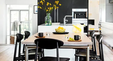 Modern monochrome kitchen