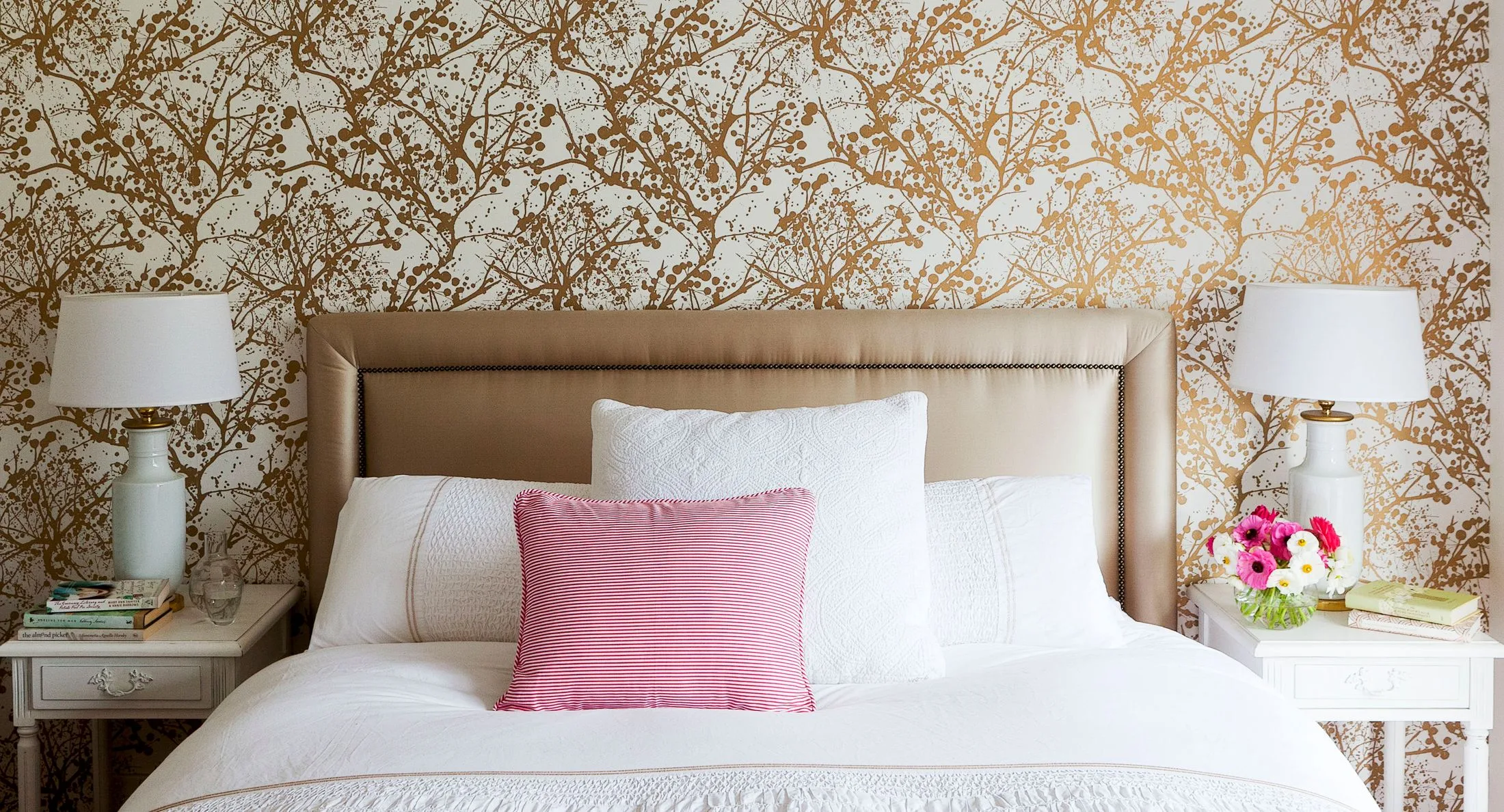 Bedroom rescue: Golden touch