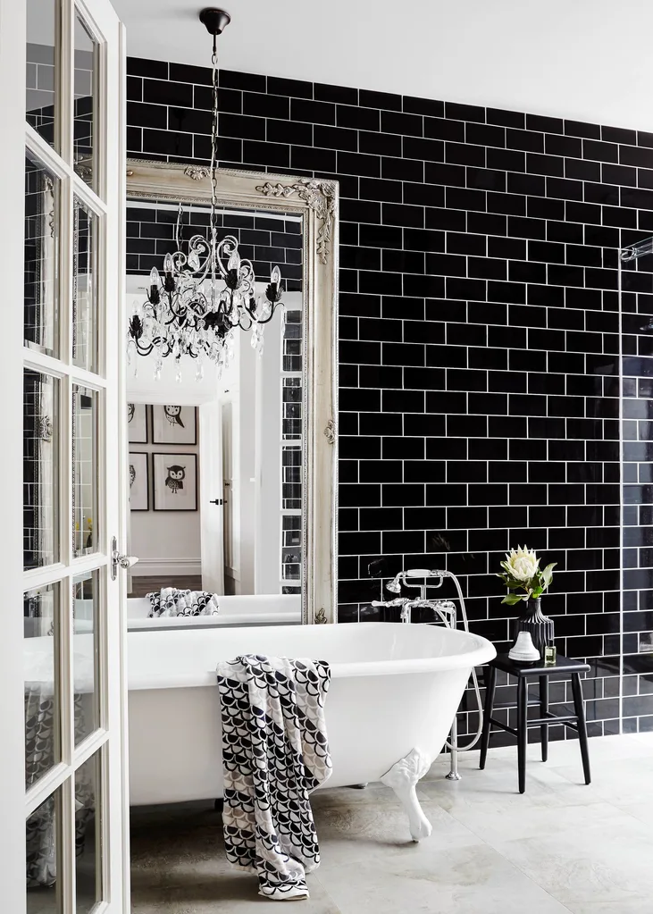 Glamorous bathroom | Home Beautiful Magazine Australia