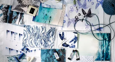 Sheridan’s head designer talks through the inspiration behind the key blues of the season