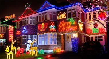 Hot spots for Christmas lights