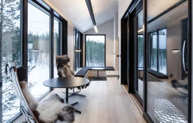 This tree hotel is the ultimate Scandi space