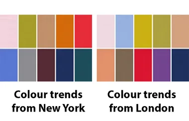 Top 10 predicted colour trends for autumn 2017