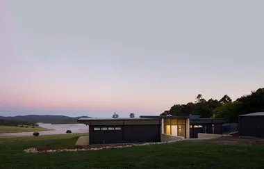 An eco-friendly home built to showcase panoramic country views