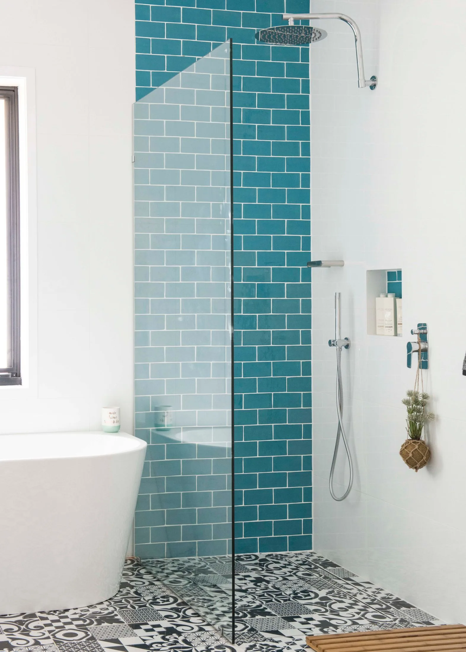 house rules bathroom colour tiles