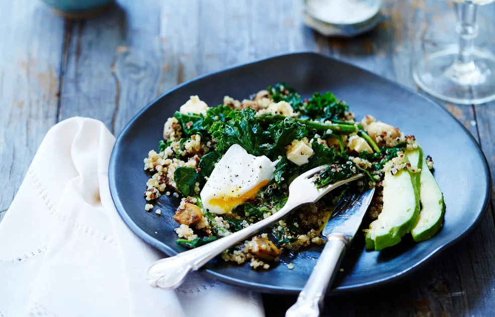 Quinoa warm brunch salad Recipe | Home Beautiful