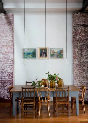 exposed brick