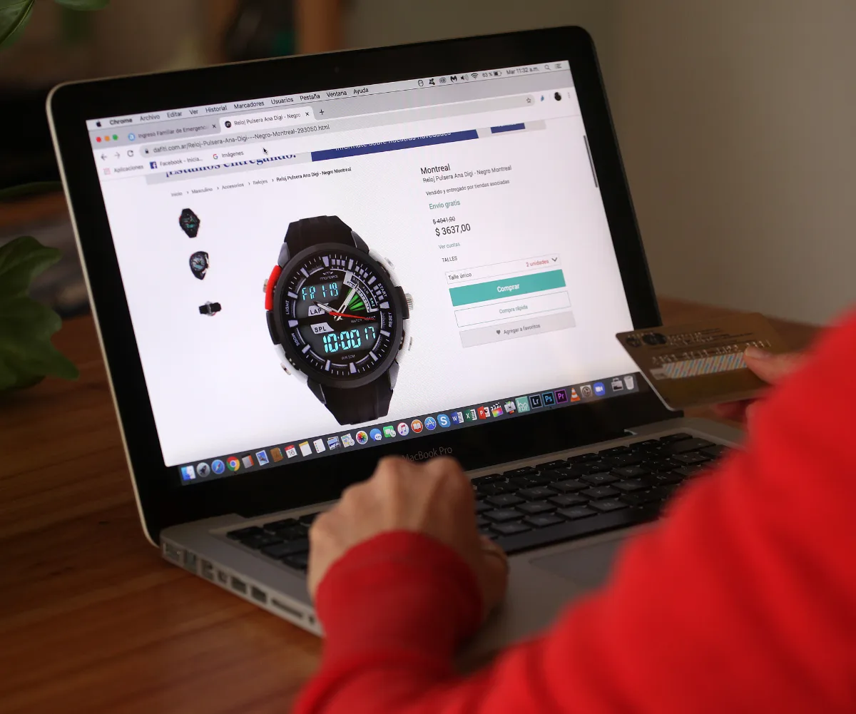 Black Friday and Cyber Monday sales - online shopping