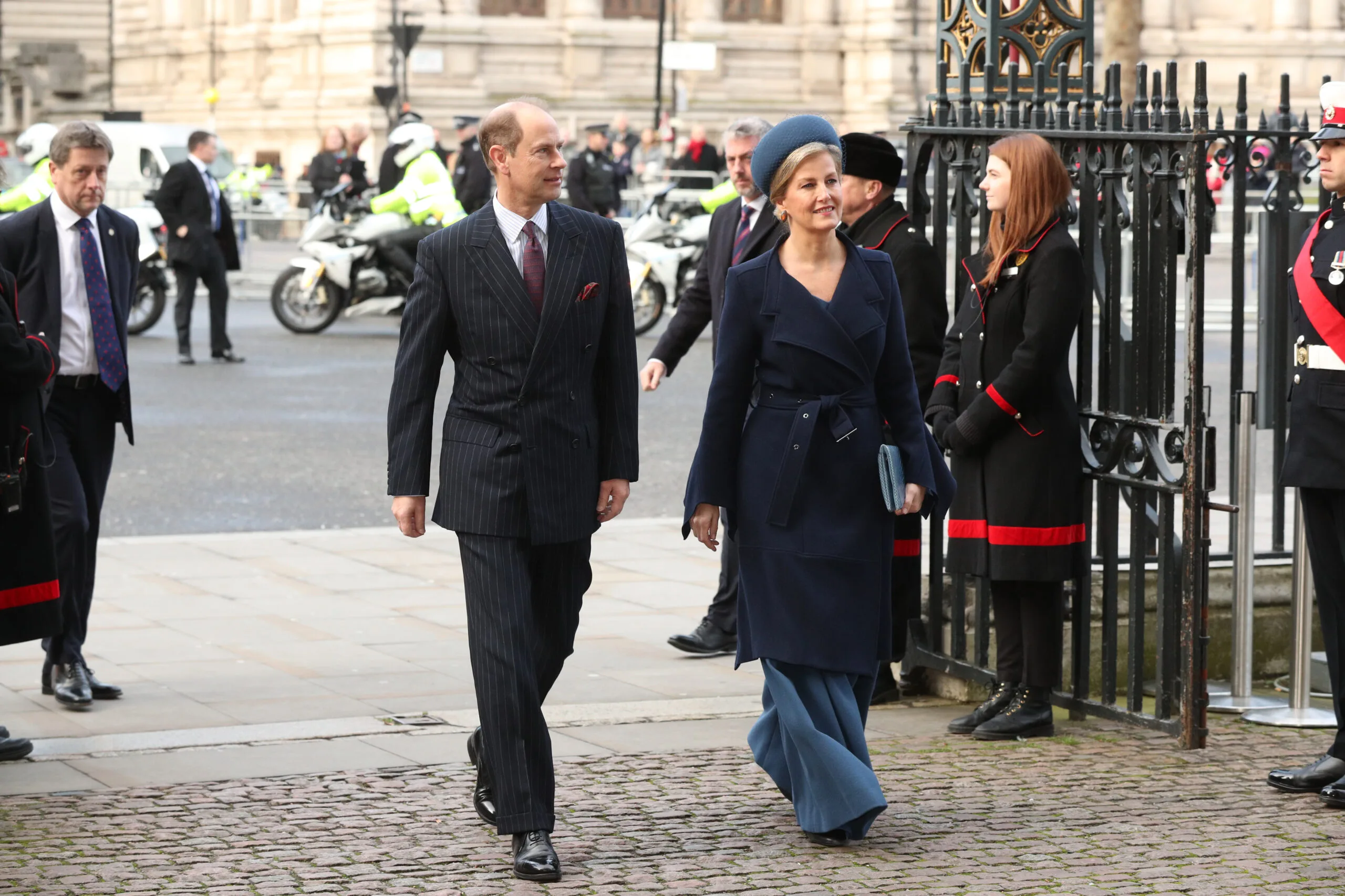 Duchess Sophie at Westminster Abbey