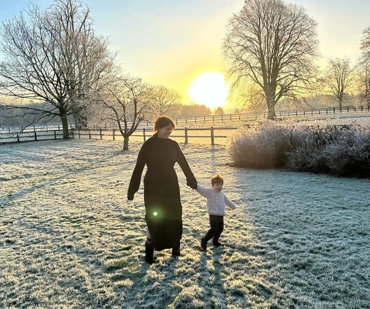 princess eugenie and son august