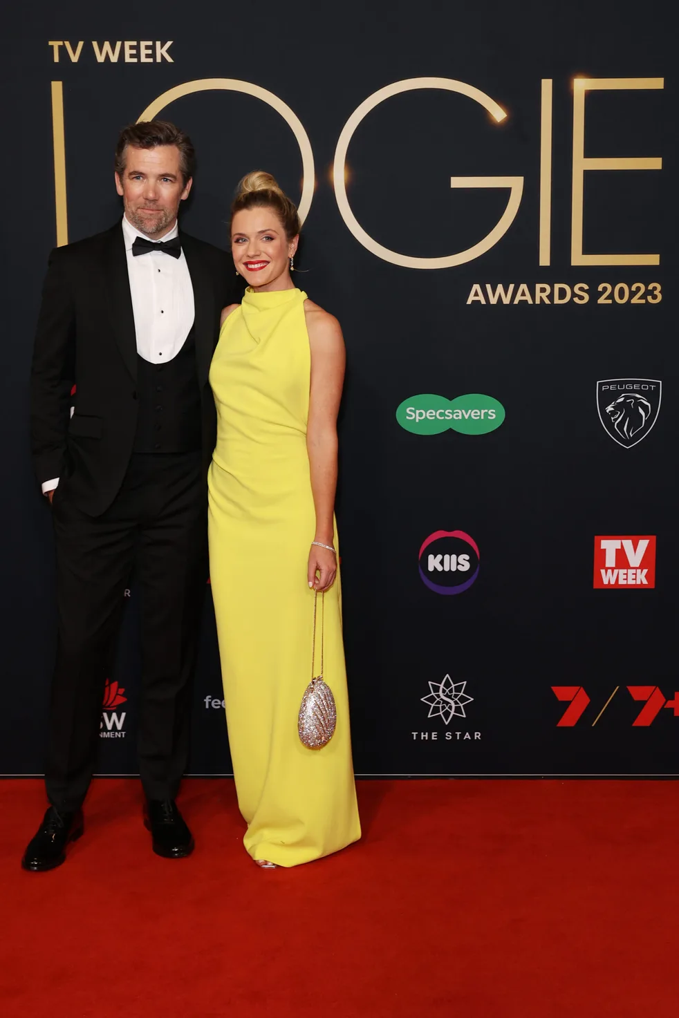 Patrick Brammall and Harriet Dyer