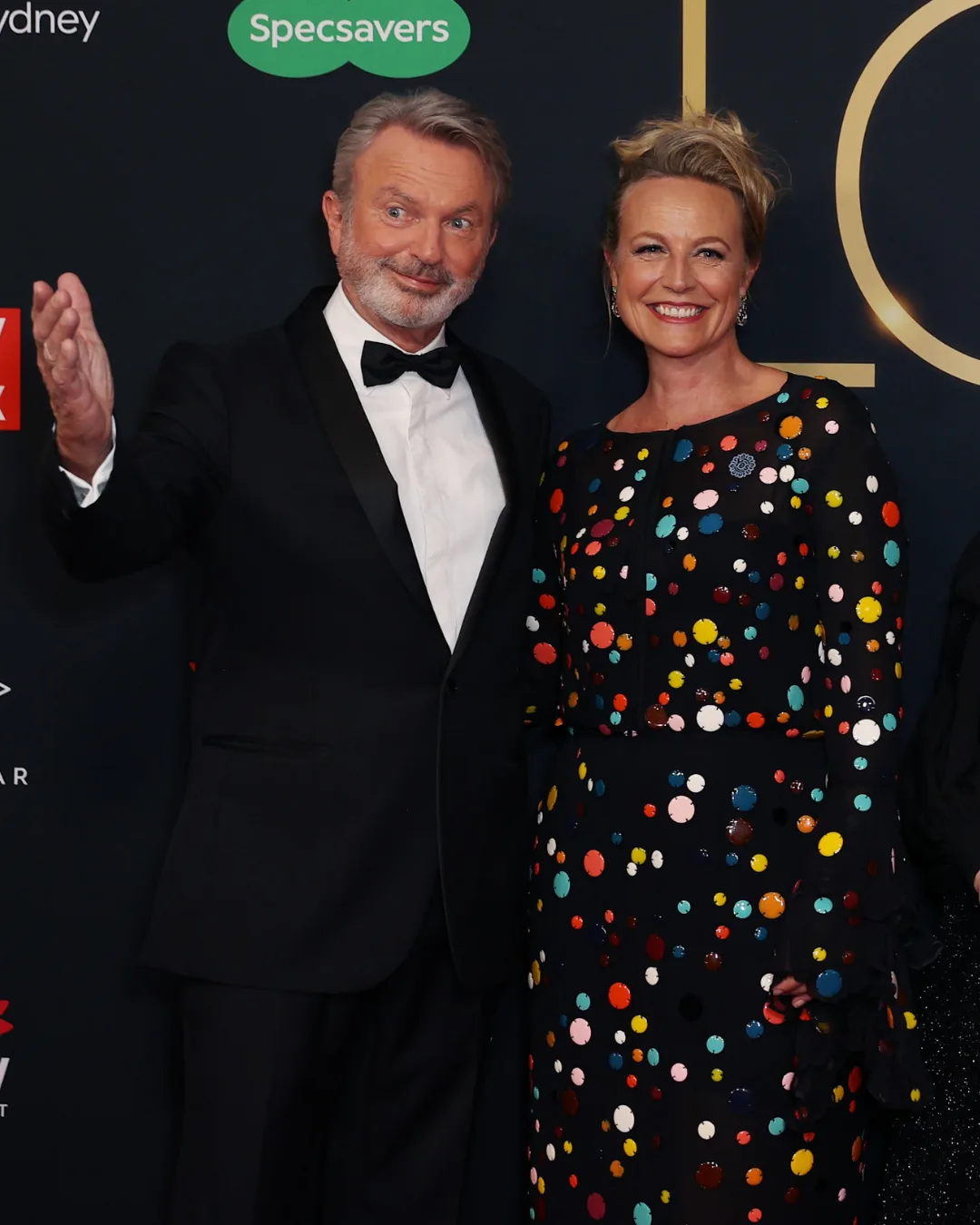 Sam Neill and Marta Dusseldorp