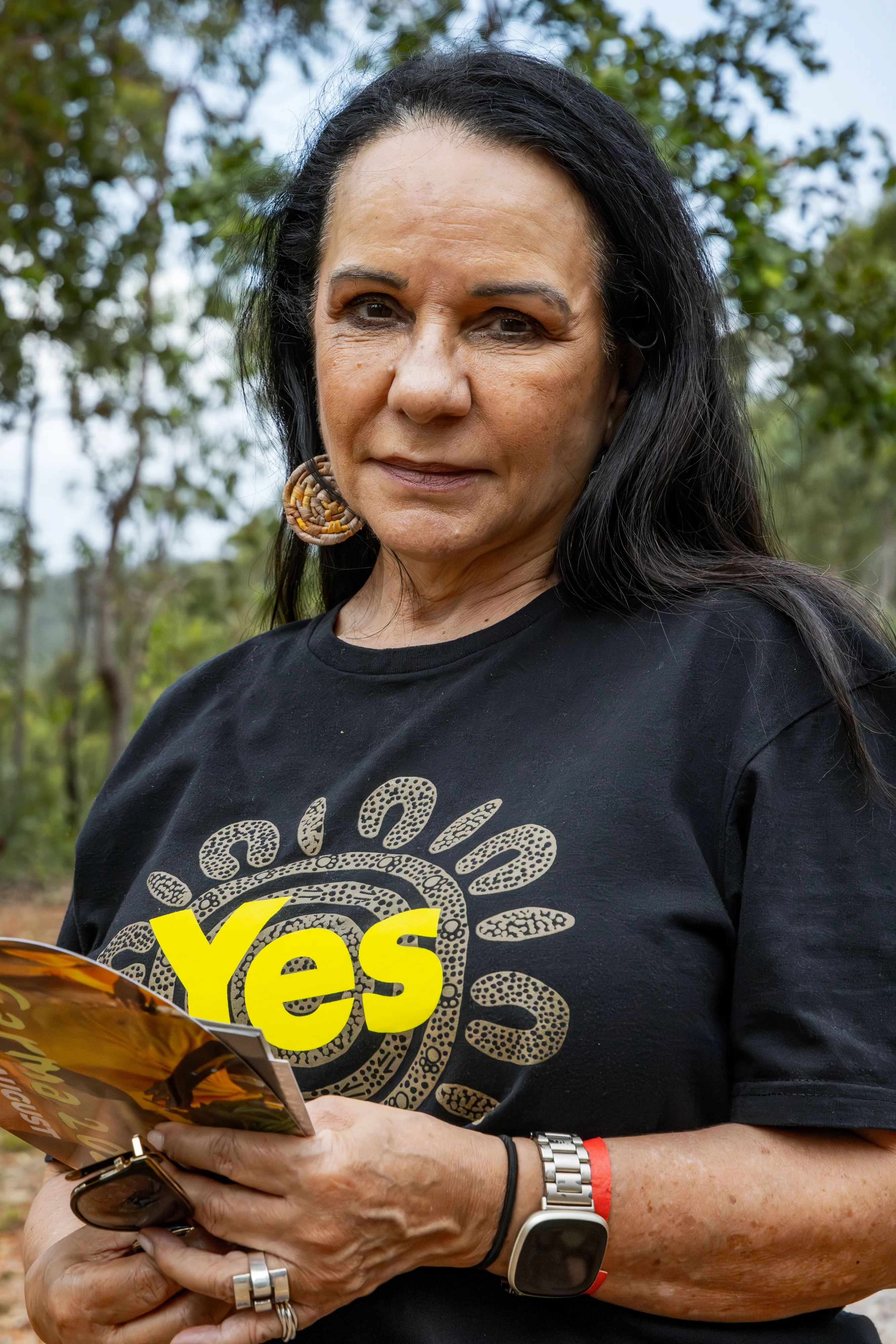 Linda Burney wants Australians to vote yes in regards to the voice to parliament. 