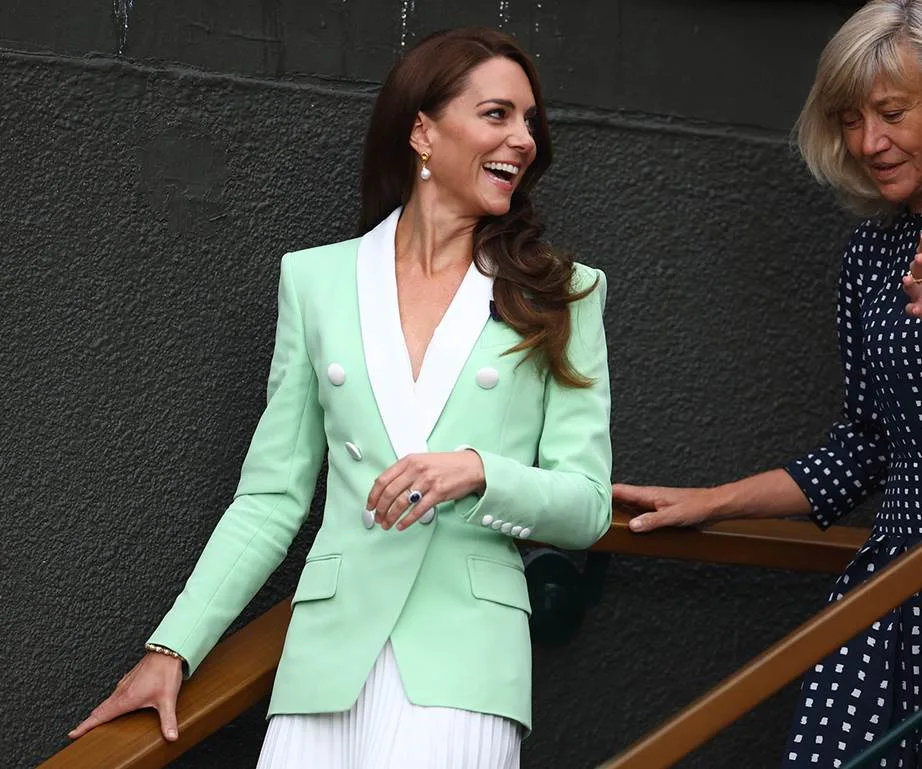 Catherine at Wimbledon 2023. 