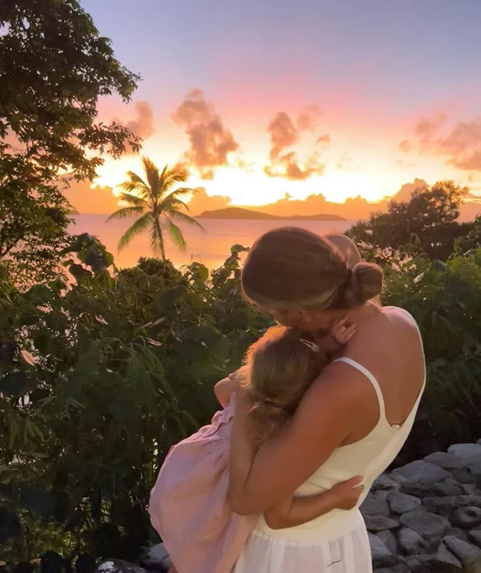 Jennifer and daughter Frankie