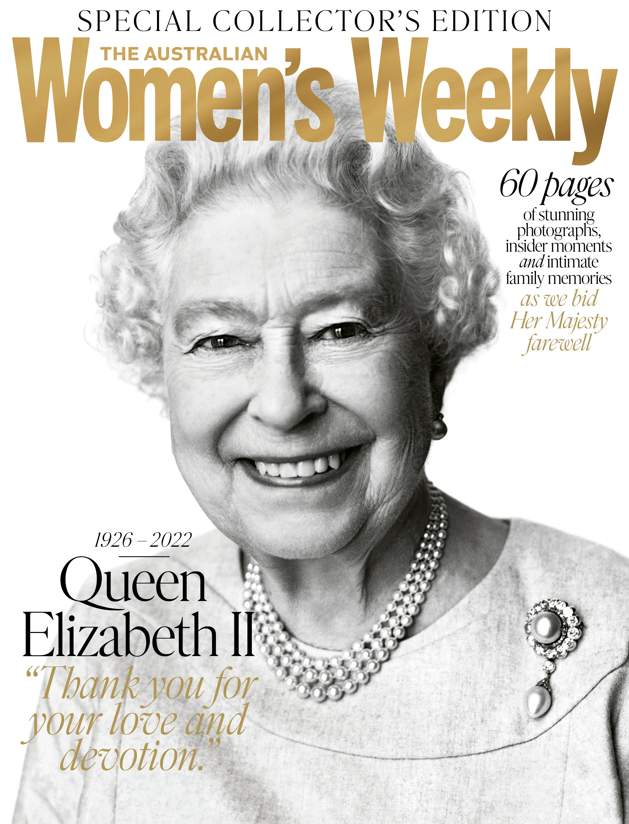 queen elizabeth the australian womens weekly cover